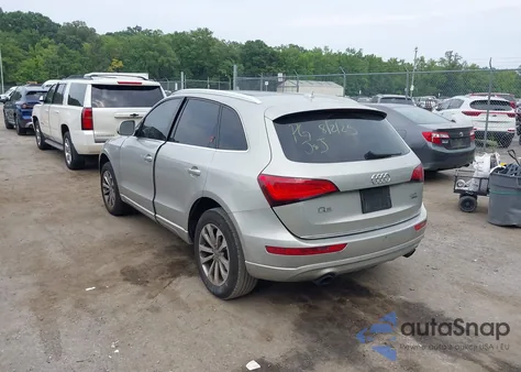2016 Audi Q5 2.0T Premium from USA, damaged, VIN WA1L2AFP8GA144718